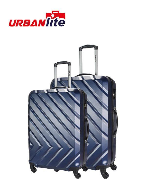 [SG Ready Stock]  URBANlite CONTI [20 inch + 24 inch] ABS Hard Case with 360° Spinner Wheel Luggage ULH8919 3 Working Days For Delivery By Universal Traveller