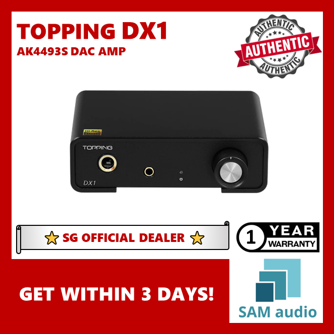 [?SG] TOPPING DX1 AK4493S DAC AMP