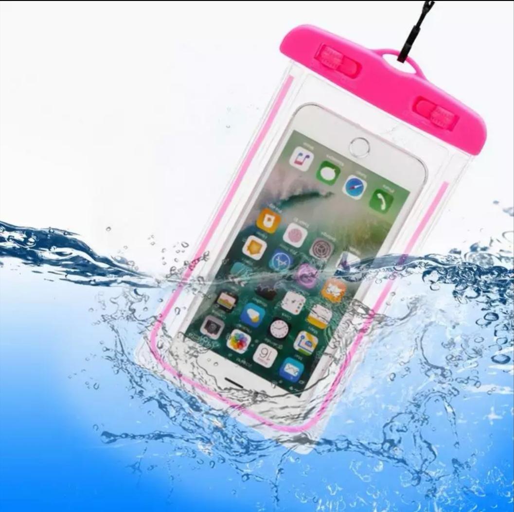 Waterproof Smartphone Pouch phone case Great For Swimming Jogging Diving Gifts Armband with lanyard Universal