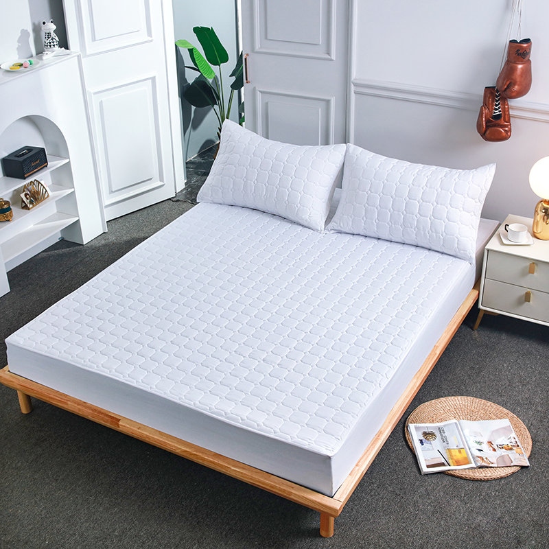 High Quality Cotton Fabric Fitted Sheet Mattress Protector [NON WATERPROOF ]~SG Ready Stock