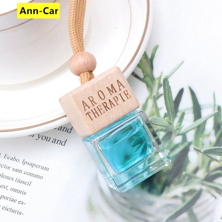 【Ann-Car】 Car Air Freshener Hanging Diffuser Scent - 10ml Car Aromatherapy Personality Pendant