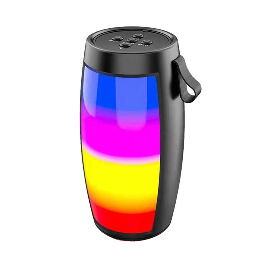 Gaqqee LED Bluetooth Speaker Night Light Color Changing Stereo Sound Wireless BT Speakers Handsfree TWS MicroSD USB Disk Auxiliary input