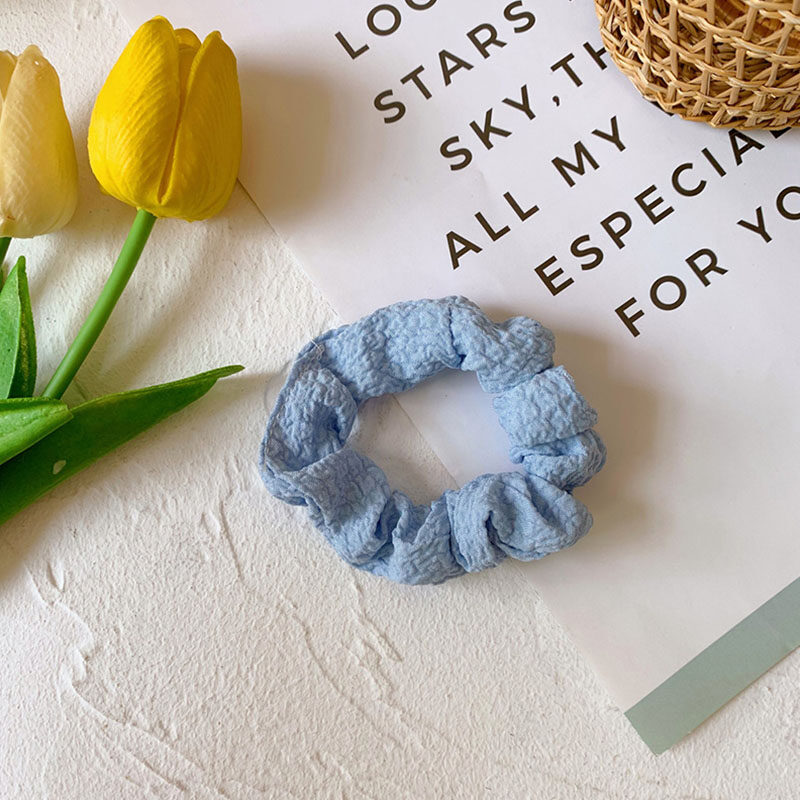 FAITOLAG Fashion Scrunchies fabric head rope French Style large hair rope hair accessories