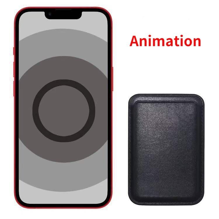 HOCE With Animation Popups Magnetic For Magsafe Wallet For iPhone 13 12 Pro Max 12 13 Mini Card Holder Slot ID Credit Bag