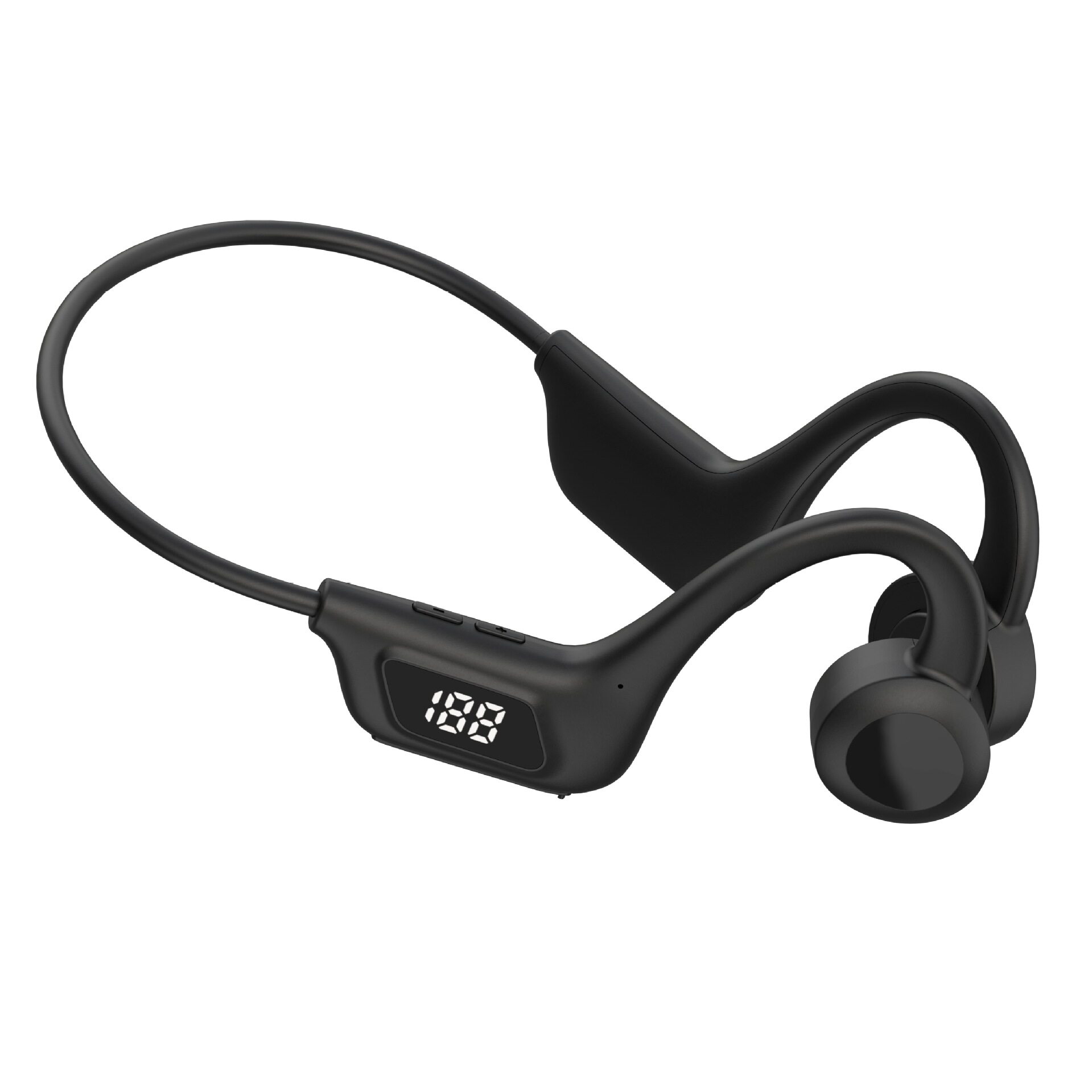 Bone Conduction Wireless Bluetooth Headset LED Display Earbuds Bluetooth Earphones Wireless Headphones
