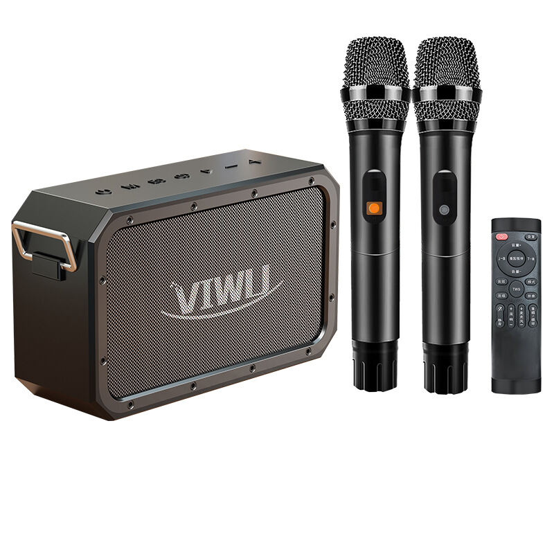 Viwu Bluetooth Audio 120W Outdoor Square Dance Karaoke Speaker Portable Home Subwoofer Large Volume