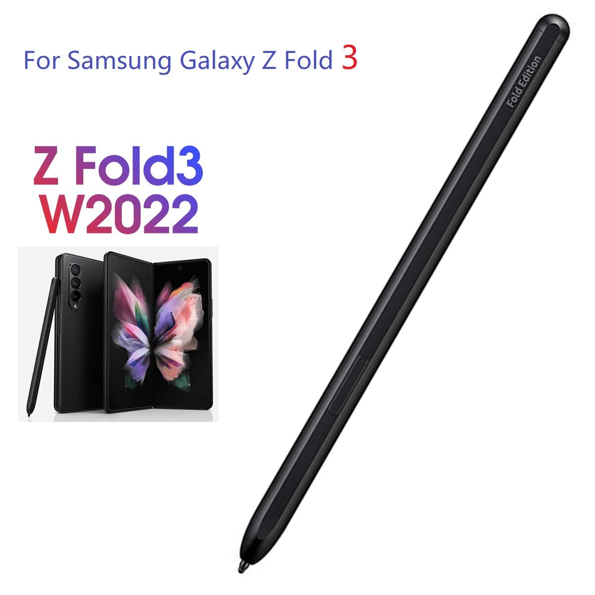 FONKEN Active Stylus Capacitive Screen Touch Pen For Samsung Galaxy Z Fold 4/ Fold3 5G Fold Edition SM-F9260 S Pen Phone Hands Writing Pen Smart Pencil