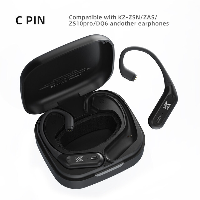 KZ AZ09 Pro Wireless Headphones Bluetooth-compatible 5.2 Cable Wireless Ear Hook With Charging Case For KZ ZAS EDX ZEX AS10 ZS10