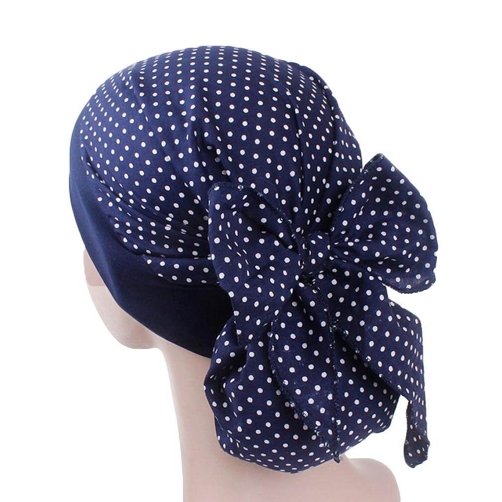 Xiang Ru Women Bandana Scarf Pre-Tied Chemo Hat - Cotton Print Flower - Beanie Turban Headwear For Chemo Hair Loss Cancer Patients Sleep