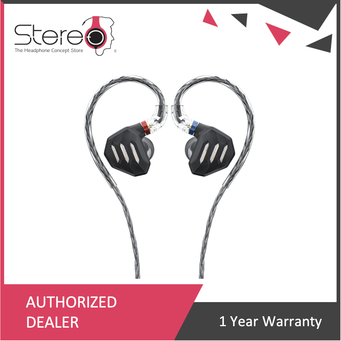 Fiio FH7S 4 Balanced Armature 1 Dynamic Driver IEM