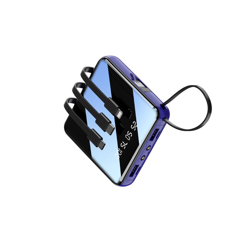 20000 Mah Power Bank Powerbank Fast Charging Dual Charging Emergency light