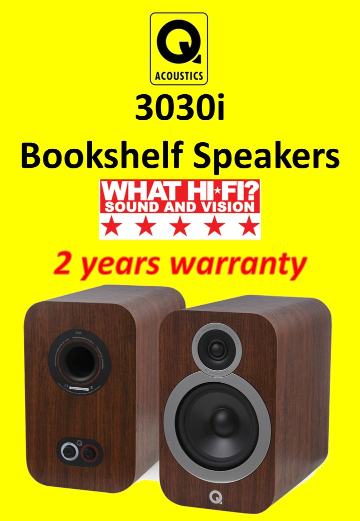 Q ACOUSTICS 3030i  What HiFI 5 star Award Winning (4 colors)