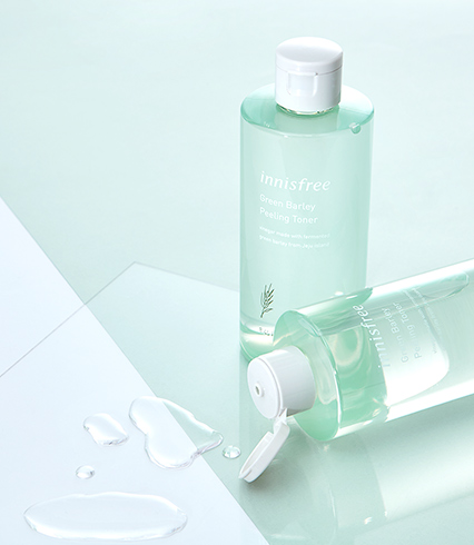 [innisfree] Green Barley Peeling Toner 250ml /  Face Peeling Toner