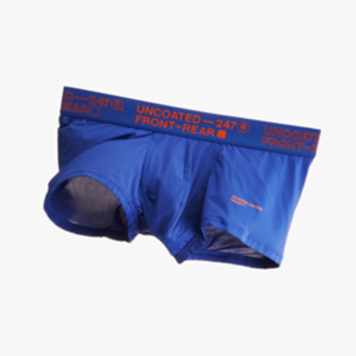 (UNCOATED 247 Store) Drawers Low-Rise Frosty (Blue) Blank Corp