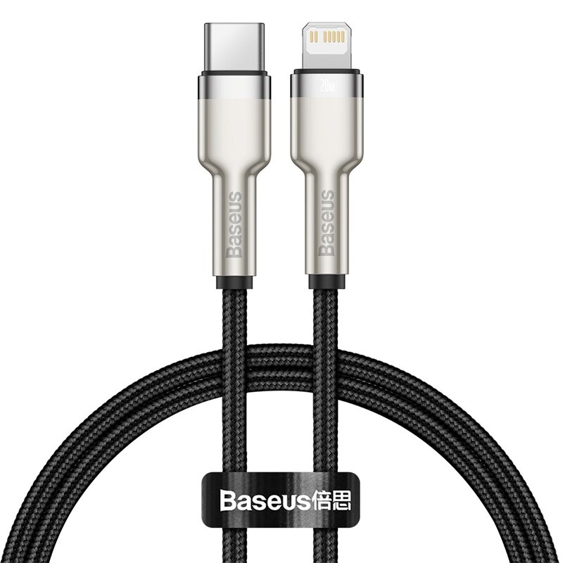 Baseus PD 20W Cable USB C to Lightning Cable for iPhone 13 Pro Max 12 11 Series Fast PD Charge Data Sync Nylon Braided Cable