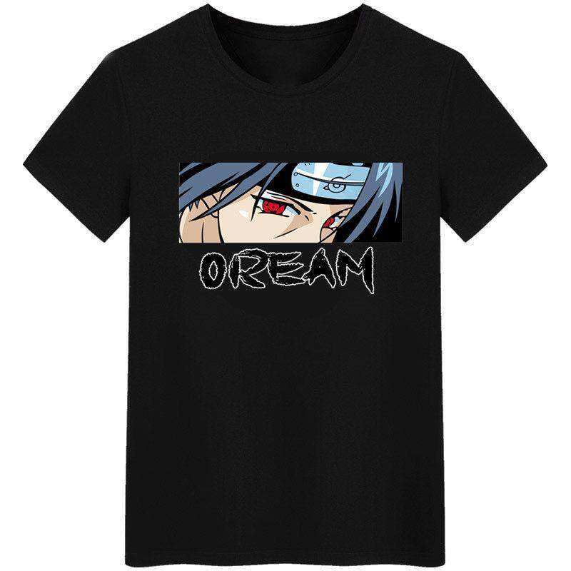 t shirt Men Korea Style Plus Size Anime Print t-shirts Clothes Men Fashion Tops Causal Short Sleeve Oversize Tees