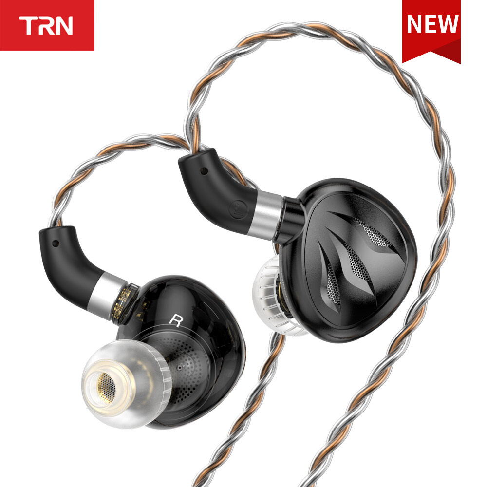 TRN Rosefinch Earphone Planar Magnetic Driver ln-Ear Monitor Headphones Hi-FI Bass Metal Running Headset Earbuds New Arrivals