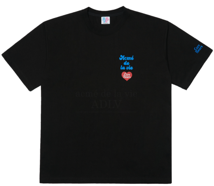 [acme de la vie] ★With the HiddenTag OVERSIZED★ ADLV SHORT SLEEVE T-SHIRT COLORFUL CARE BEARS