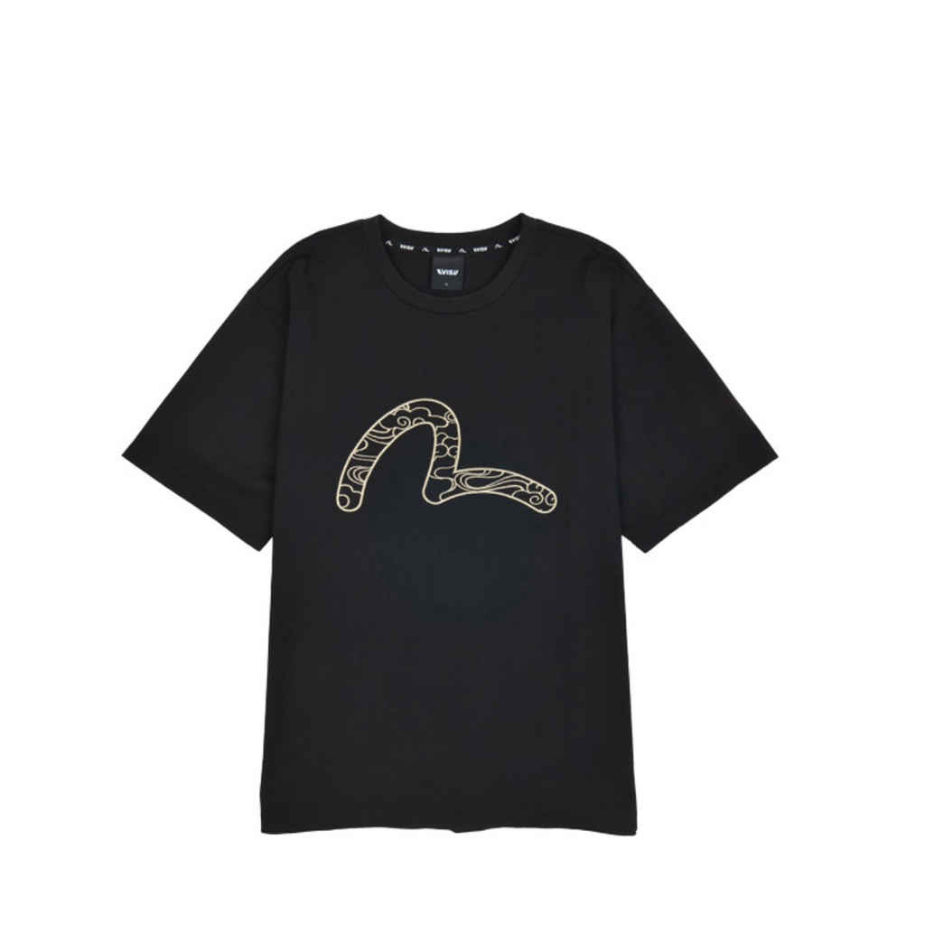 EVISU Big Hills Cloud Embroidery T shirt