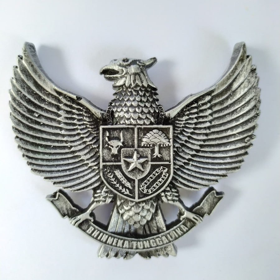 MAGNET KULKAS FIBERGLASS BENTUK BURUNG GARUDA SOUVENIR MURAH INDONESIA