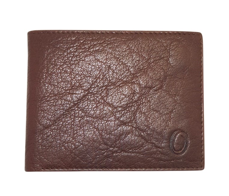 Men Wallet with Coin Pouch - Full Grain Leather Wallet - Bifold Wallet - Brown /Black Wallet -  J0018 Oxhide- Excellent Christmas Gift Idea