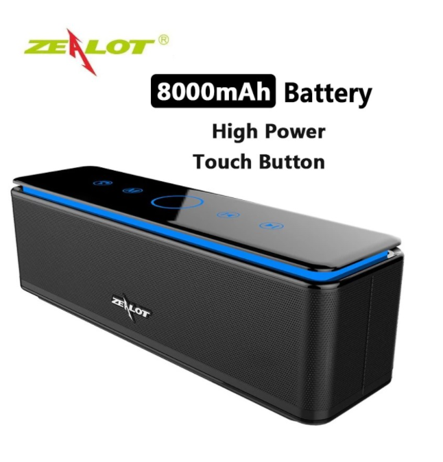 Zealot S7 Speaker Touch Control Speakers Bluetooth Wireless 4 Driver Audio Music Player