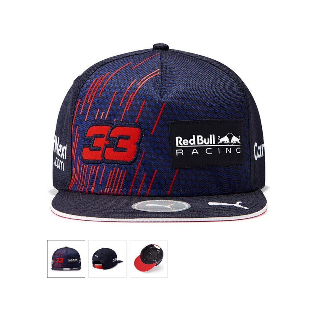 F1 Red bull Racing Team Cap Hip-hop Hat New Design Tag Baseball Cap Cotton Max Verstappen Cap#TX71201