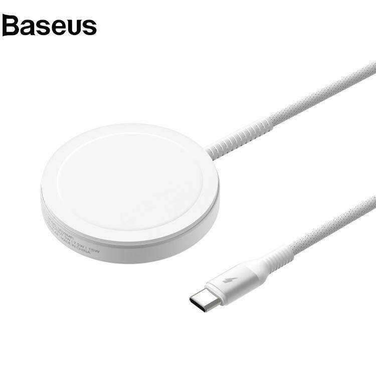 Baseus MOMAX Q.MAG 3 UD29MFI 15W Magnetic Fast Wireless Charger Portable Wireless Charging Pad for iPhone 12-14 Series (MFM Certified)