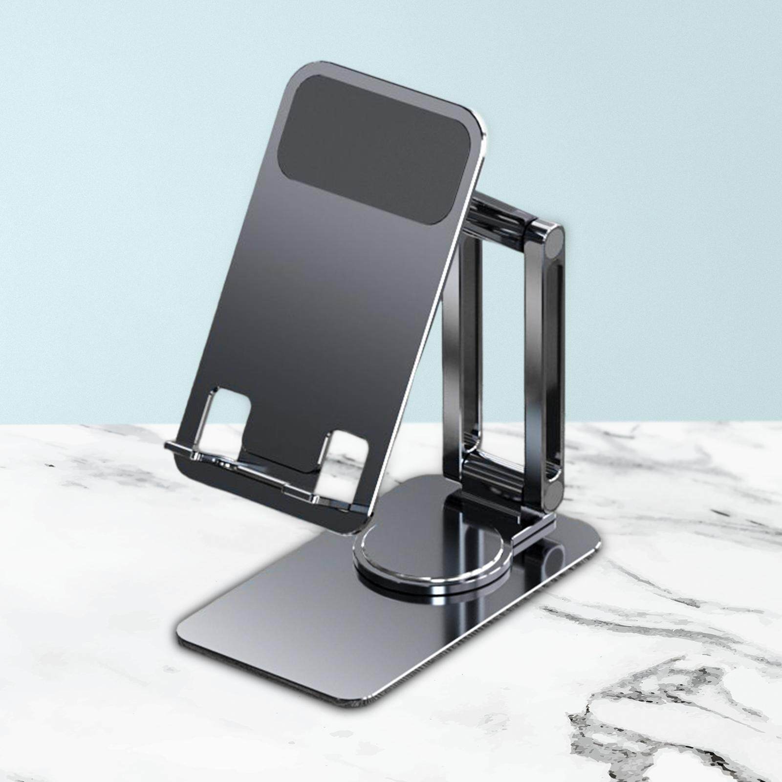 milageto Phone Holder Universal Aluminum Alloy Portable for Smartphones Work Home