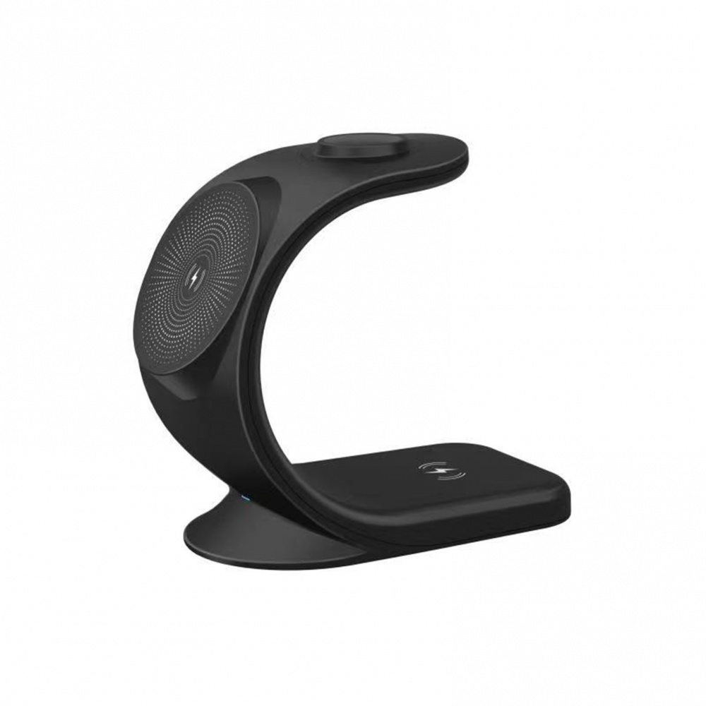 DESKTRON 3 IN 1 Wireless Charger, Magnetic 15W Qi Fast Charging Wireless Charging Station for iPhone 14 iWatch 8 AirPods