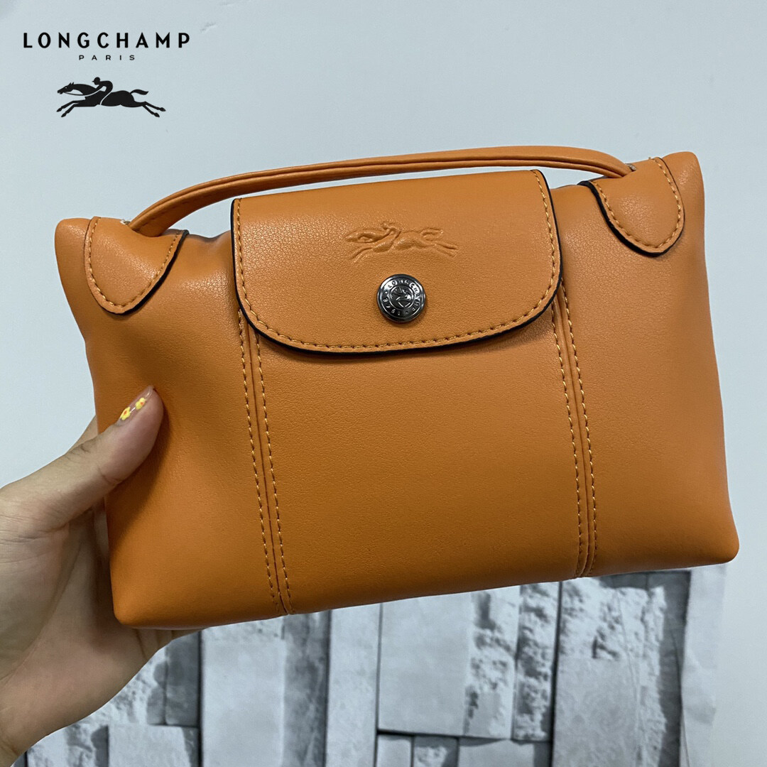 longchamp official store 1061 757 LE PLIAGE CUIR series sheepskin Cross Body & Shoulder Bags long champ bag original Women Bags