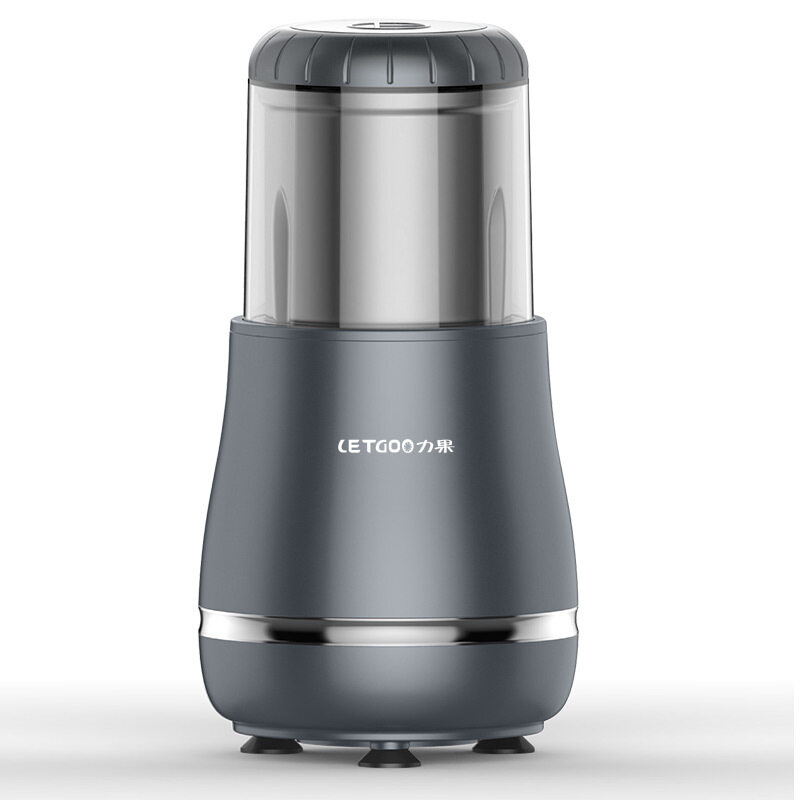 【Original LETGOO】220V Superfine High speed Electric Grinding Machine 2-Leaf Blade, grain, coffee beans, power mill, herb seasoning 304 stainless steel grinder with 3 Pin Adaptor