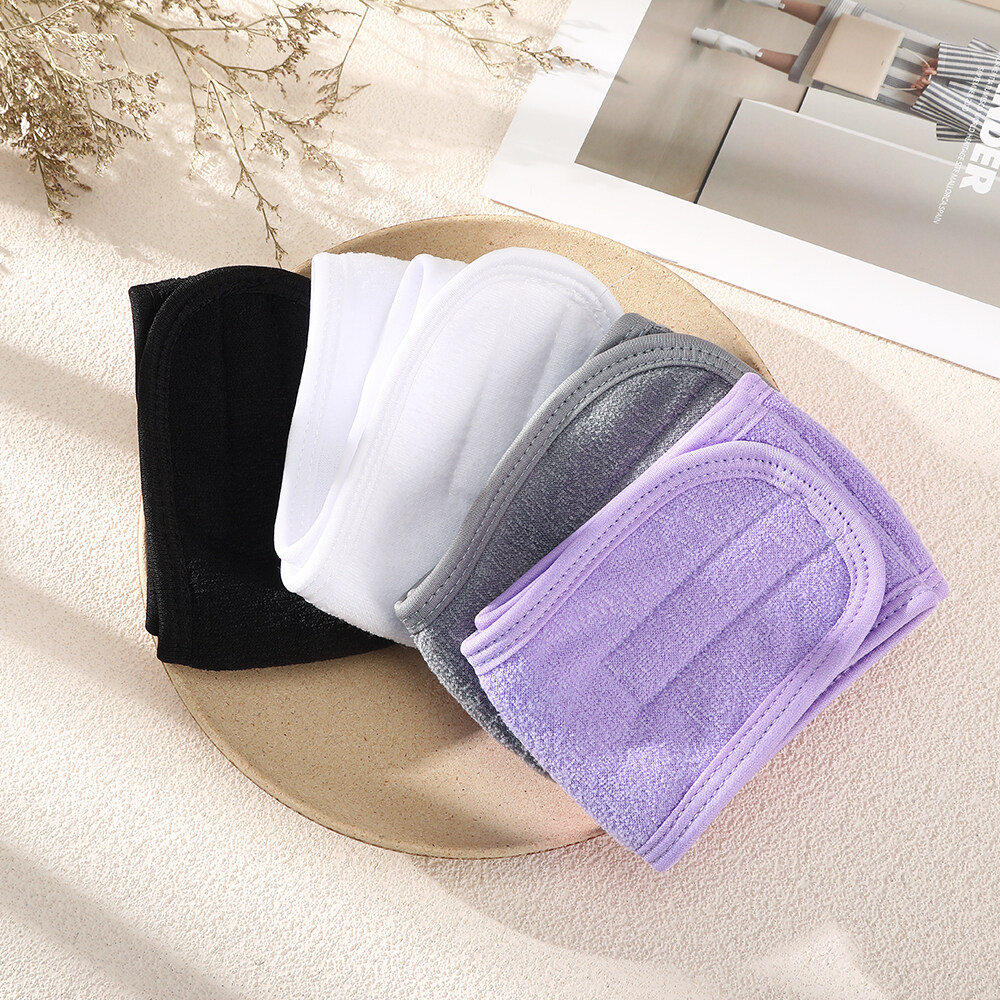 Korean Velcro Headband Versatile Wash Face Headband Sports Yoga Makeup Hair Band Beauty Headdress