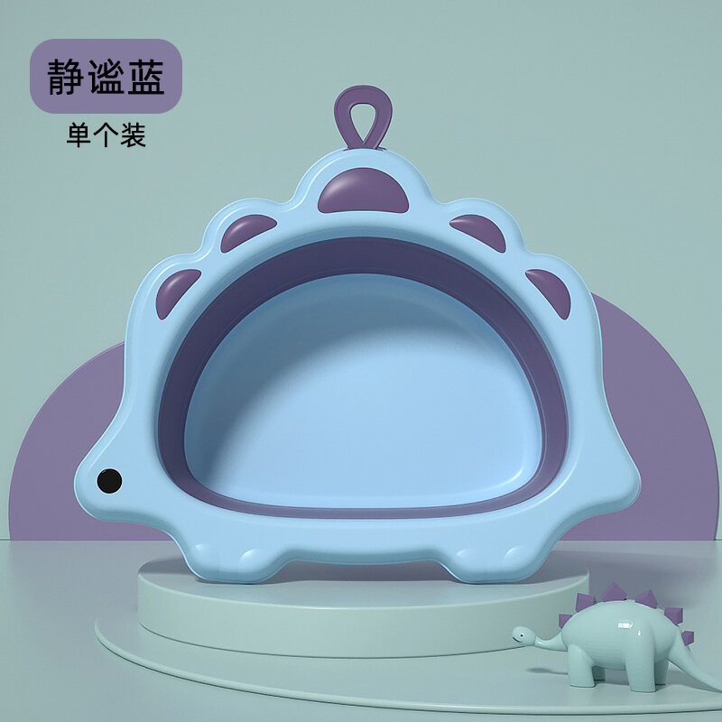 Baby Wash Basin Newborn Baby Foldable Basin Children Wash Face Wash Feet Wash Butt Small Basin Three-Piece Set