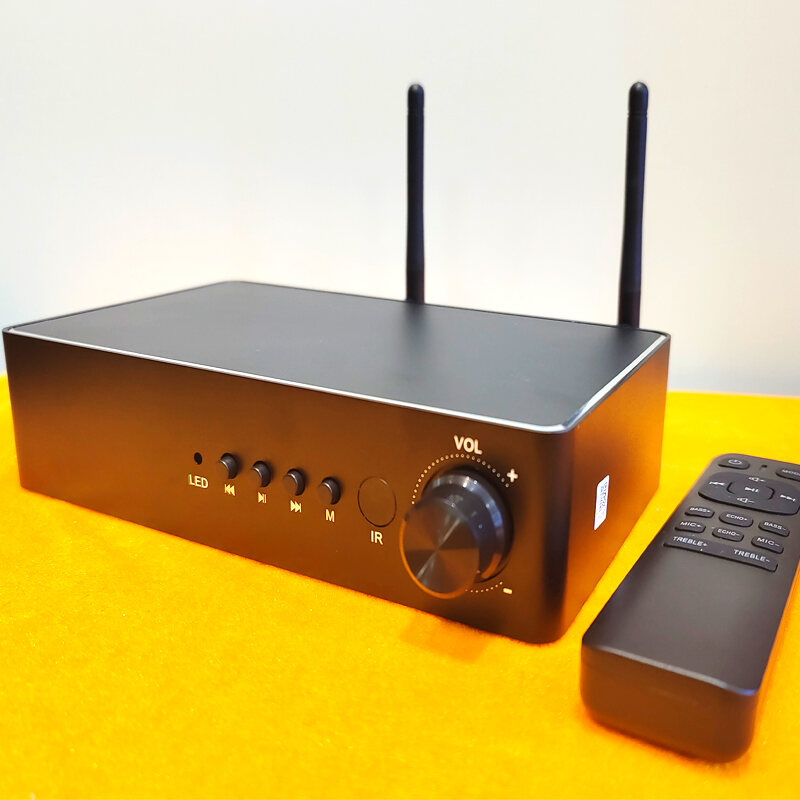 Imported Fever Professional HiFi Smart WiFi Digital Amplifier All-in-One High-Power Bluetooth Decoding Player