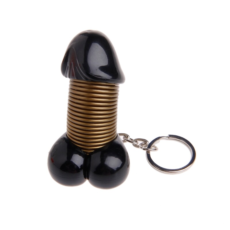 Creative Keychain Fun JJ Keychain Ornament Multi Spring Keyring Personality Novel Unique Gift Toys for Men Women