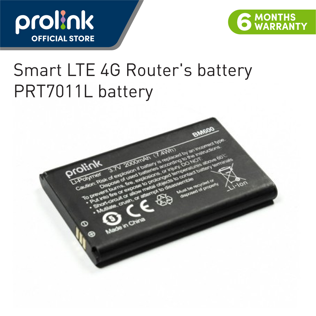 [Battery only] Prolink Smart 4G LTE Pocket WiFi 300Mbps Hotspot / Travel Mobile 4G Router MIFI