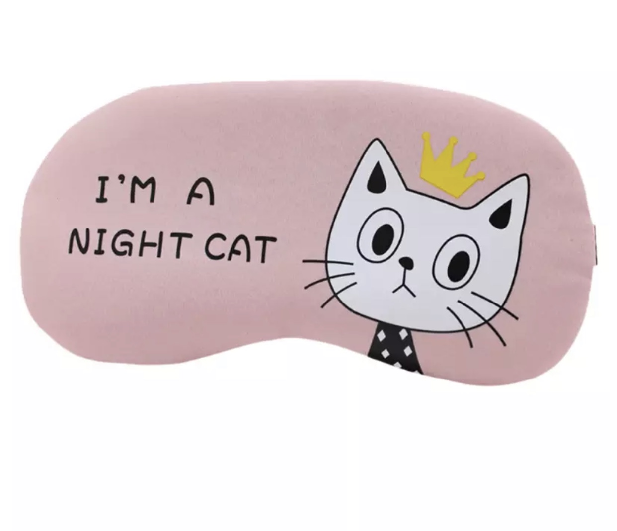 Unique Cat Dog Cotton Sleeping Eye Mask Warm Cold Gel Pack Gel Eye Mask Blindfold Travel Rest Comfortable Night Anti-Puffiness