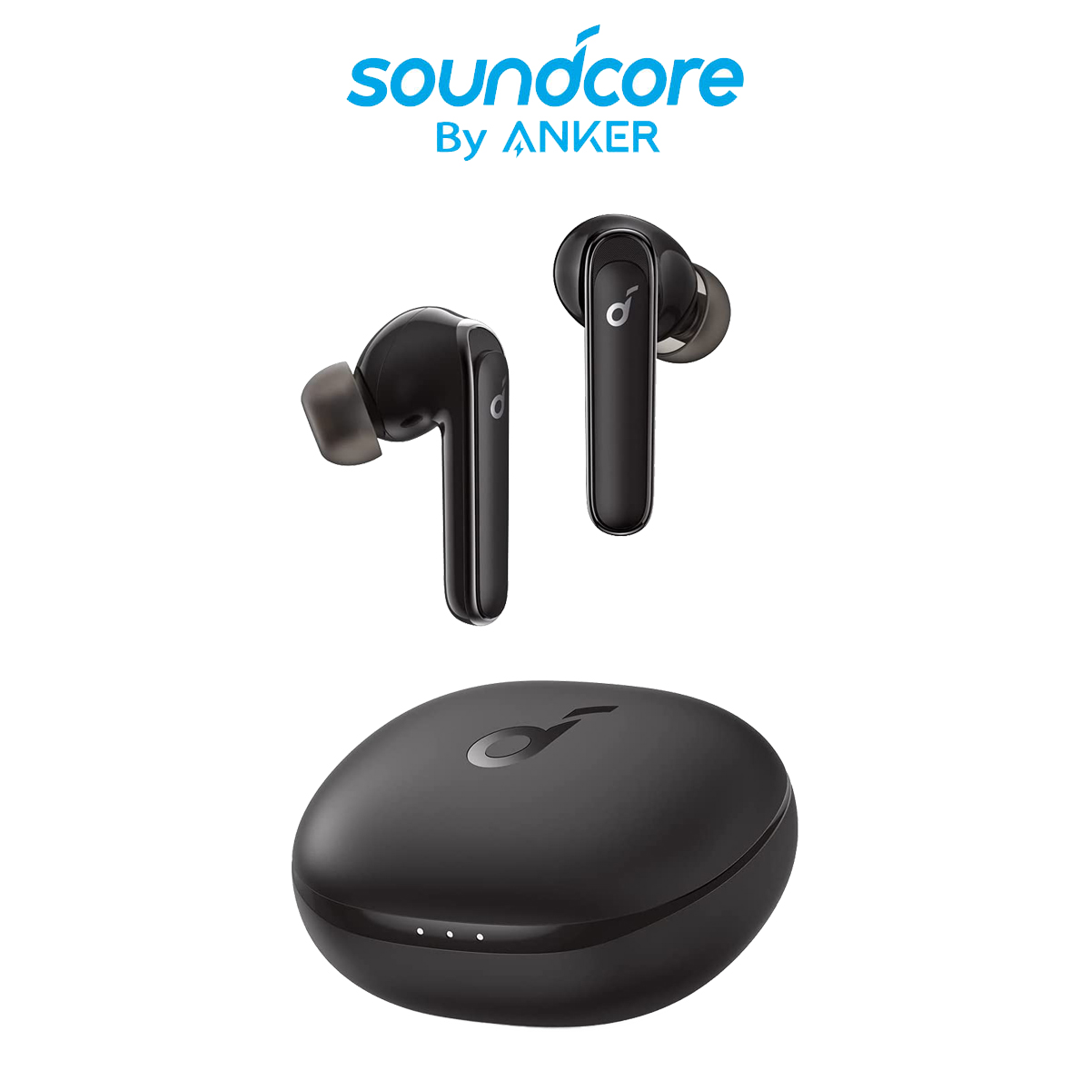 Soundcore by Anker Soundcore Life P3 Noise Cancelling Earbuds Wireless Bluetooth Earphone, Big Bass, 6 Mics, Clear Calls, Multi Mode Noise Cancelling, Wireless Charging, Soundcore App with Gaming Mode