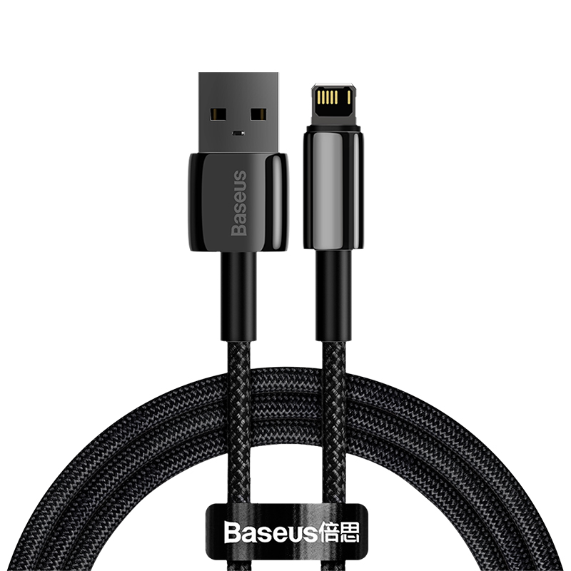 Baseus 2.4A Fast Charging Cable For iPhone 14 13 Pro Max 12 11 XR XS USB Cable for iPhone 8 7 6 USB to Lighting Data Wire Cord