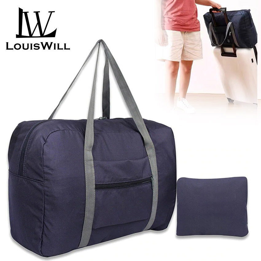LouisWill Large Travel Bags Duffel Luggage Bags Weekend Bags Men Women Storage Bags Foldable Luggage Multifunctional Portable Suitcase Bag Travel Storage Bag