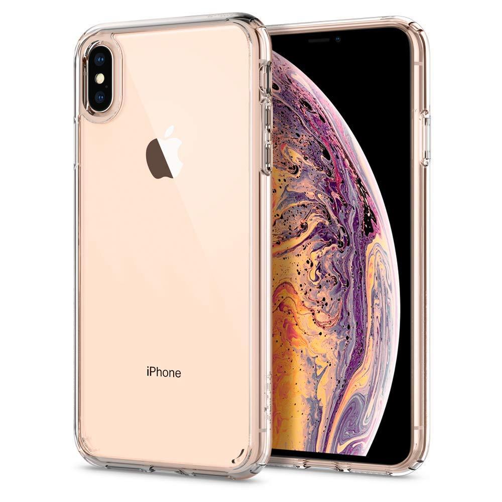 Spigen iPhone XS Max Case Ultra Hybrid with Air Cushion Technology and Hybrid Drop Protection Mil-grade Certified Scratch Defense Durable protection Casing Cover Phone Cover Premium Quality
