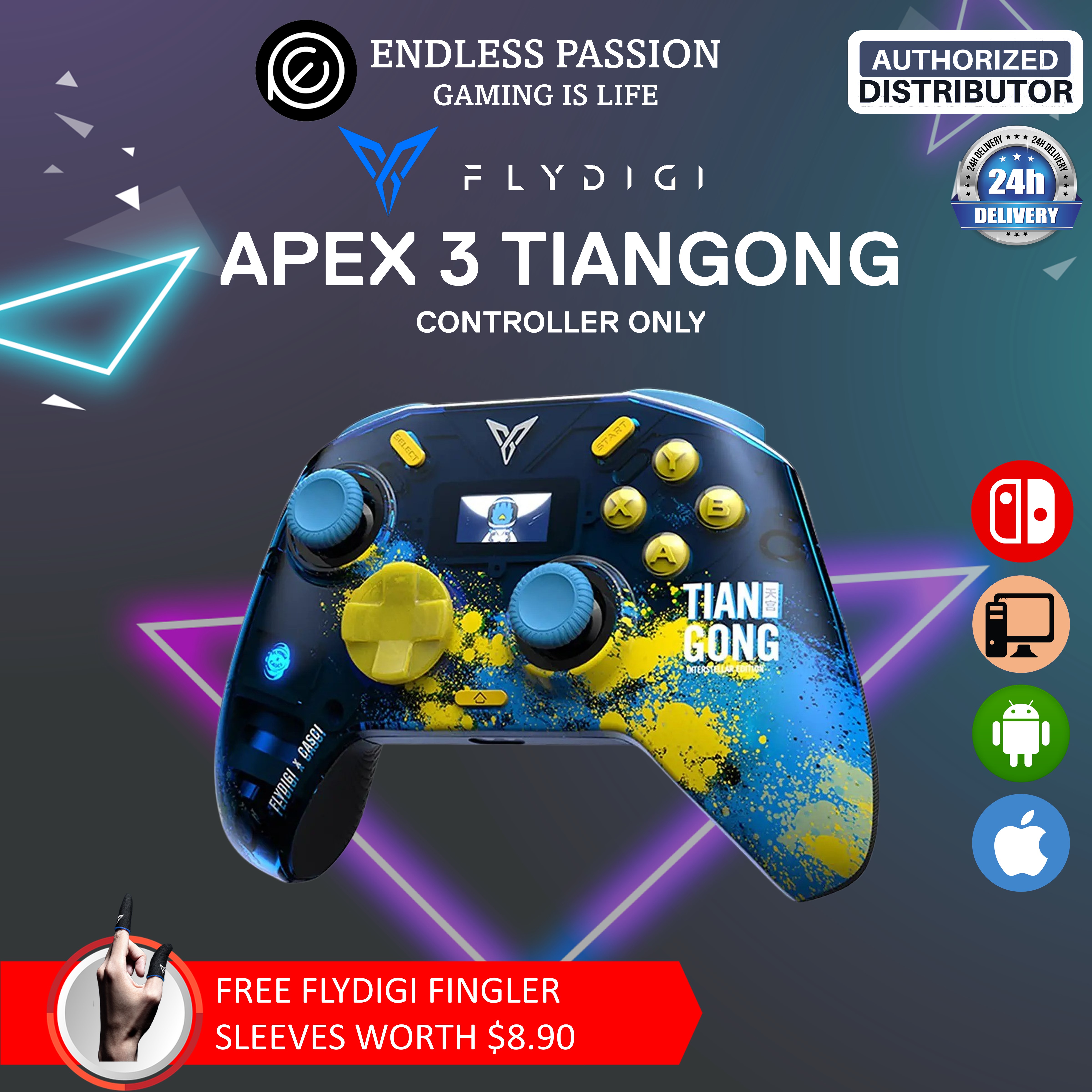 Flydigi Apex 3 Elite Wireless Gaming Controller - Aerospace Limited Edition