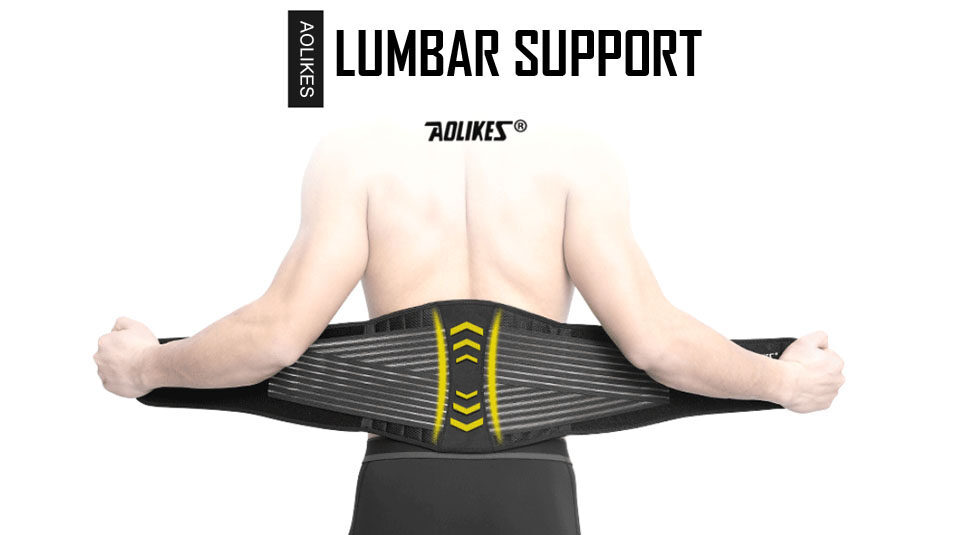 Fitness spring belt Lumbar Support Waist Back Strap Compression Springs Supporting  Work waist support Lifting heavy objects Lumbar support Alleviating pain in the lumbar vertebraeFor Men Women Bodybu