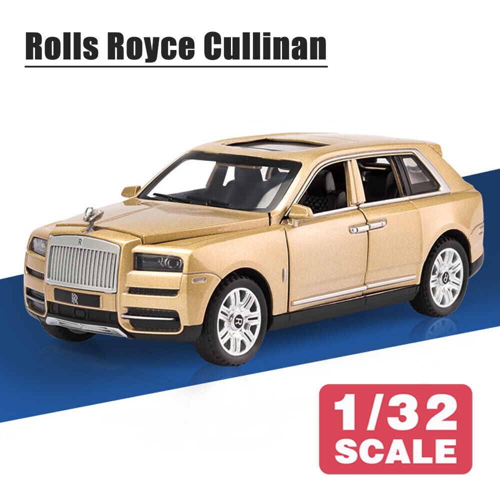 LEO 1:24 Rolls Royce Cullinan Diecast Alloy Car Model Toy Cars For Boy Children Toys Kids Gift SUV