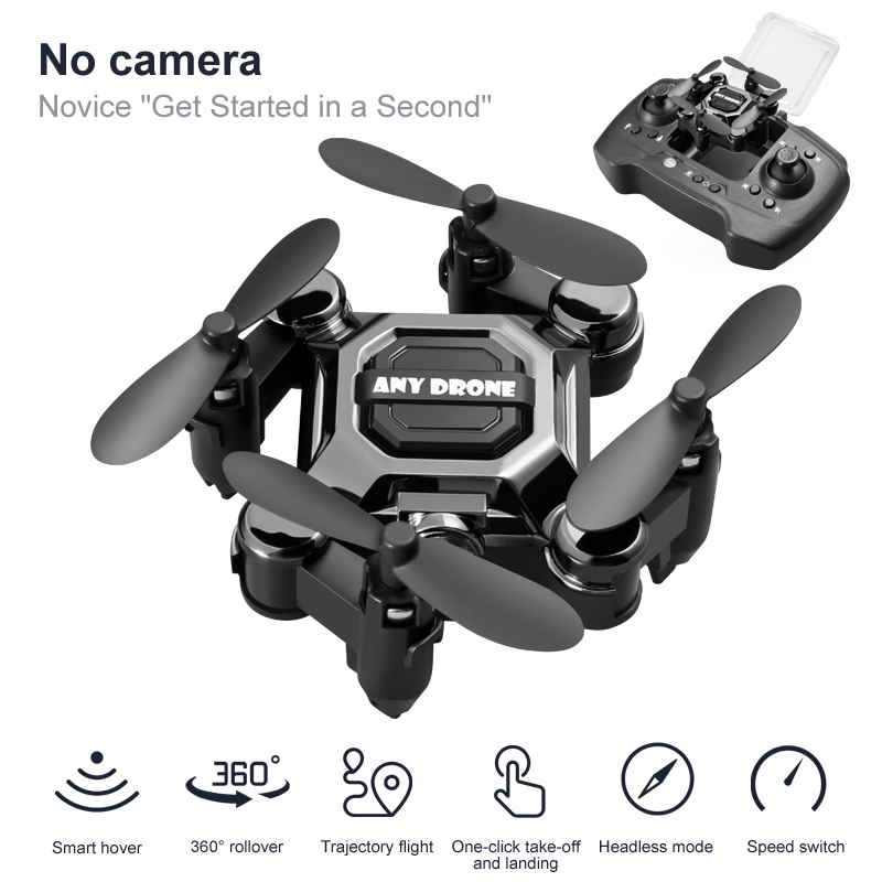 Tongjia Original Official 802 Mini Drone, Hand Operated and Remote Control Nano Quadcopter for Boys Girls Kids , with  Batteries, Throw To Go, Flips, Obstacle Avoidance, Circle Flying, Altitude Hold, 