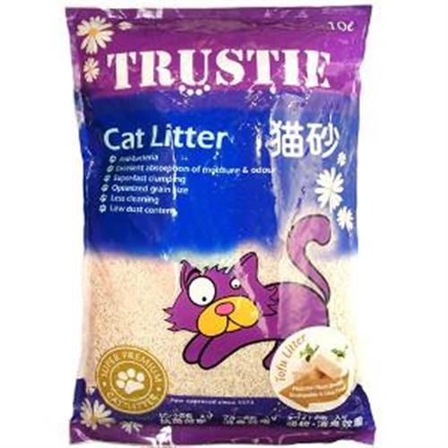 TRUSTIE SUPER PREMIUM CAT LITTER - TOFU 10L (4.5kg)