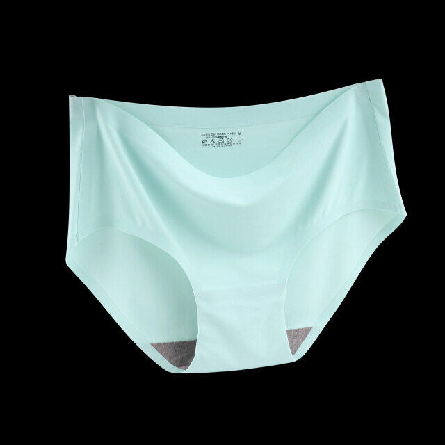 IN STOCK Women Fashion Ice Silk Underwear Women Sexy Ladies Seamless Panties Girls Briefs Intimates Panty Intimates