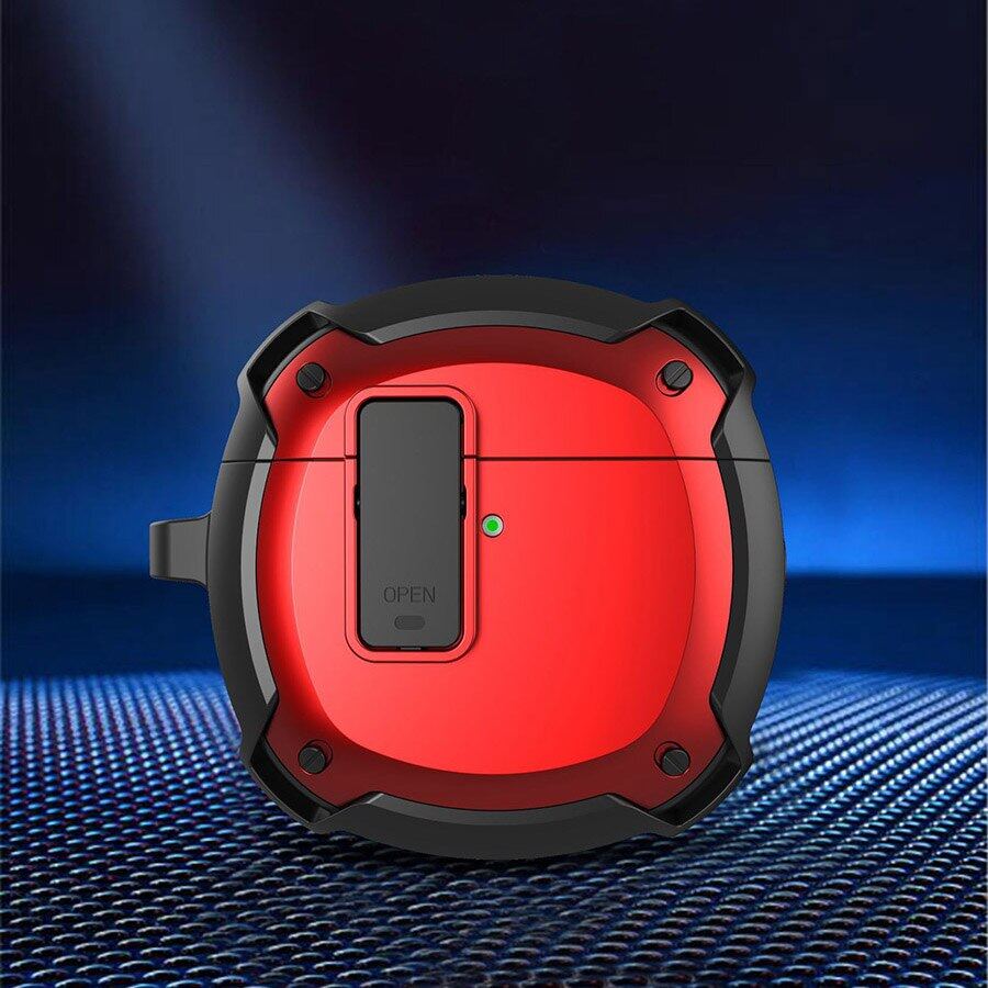 BLUESN For Huawei Freebuds 4 Case Shockproof Earphone Protection Case Cover Shell For Huawei FreeBuds 4E Charging Box With Hook