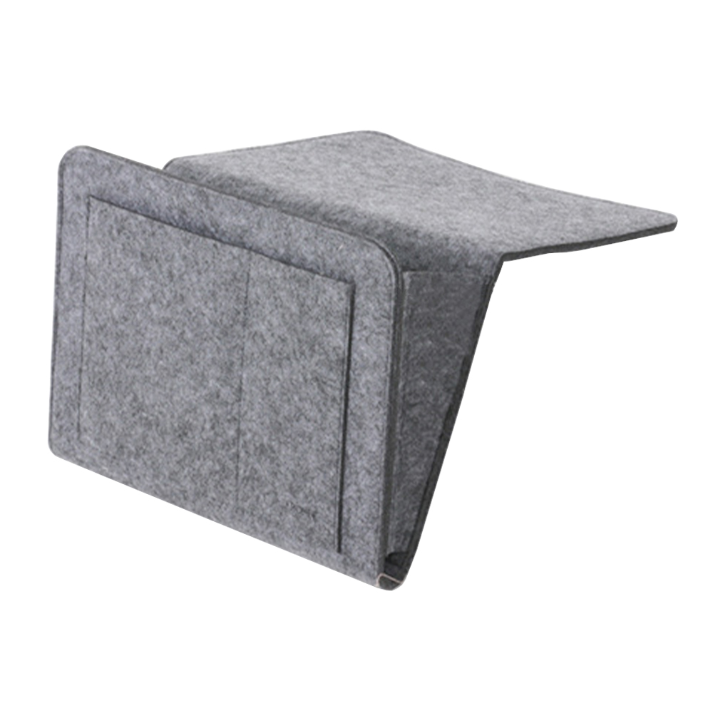 (JIJI.SG) Fyodor Felt Bedside Storage Organizer - Bed / Storage Organizer / Couch / Sofa / Holder / Tablet / Bedside / jt